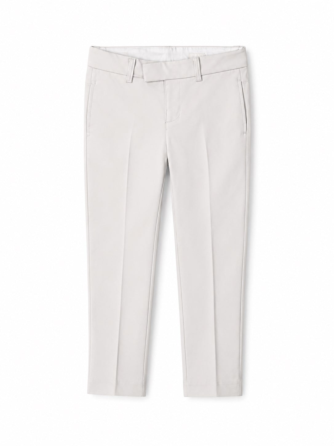 Mayoral Erkek Çocuk Slim Fit Ütü İzli Kumaş Pantolon 2-10 Yaş GRİ