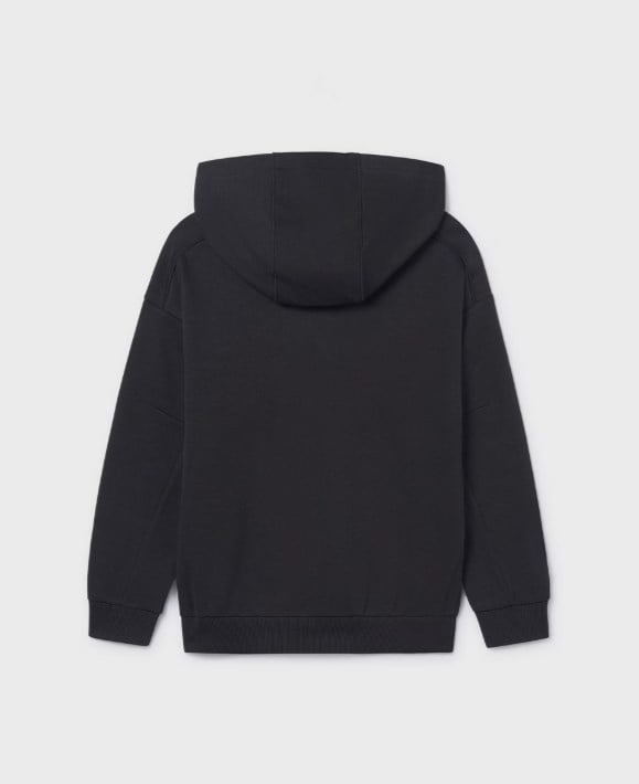 Mayoral Erkek Çocuk Uzun Kollu Kapüşonlu Sweatshirt 8-18 Yaş SİYAH