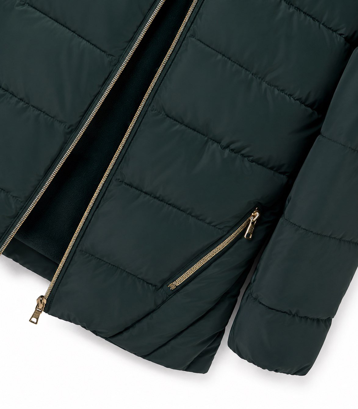 Mayoral Kışlık Kız Çocuk Kapüşonlu Anorak Mont 8-18 Yaş YEŞİL