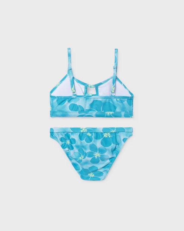 Mayoral Kız Çocuk Çiçek Desenli Bikini Takımı 8-18 Yaş LACİVERT