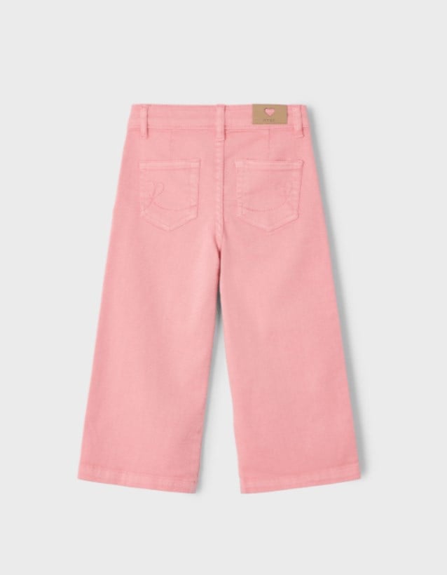 Mayoral Kız Çocuk Geniş Paça Pantolon 2-10 Yaş PEMBE
