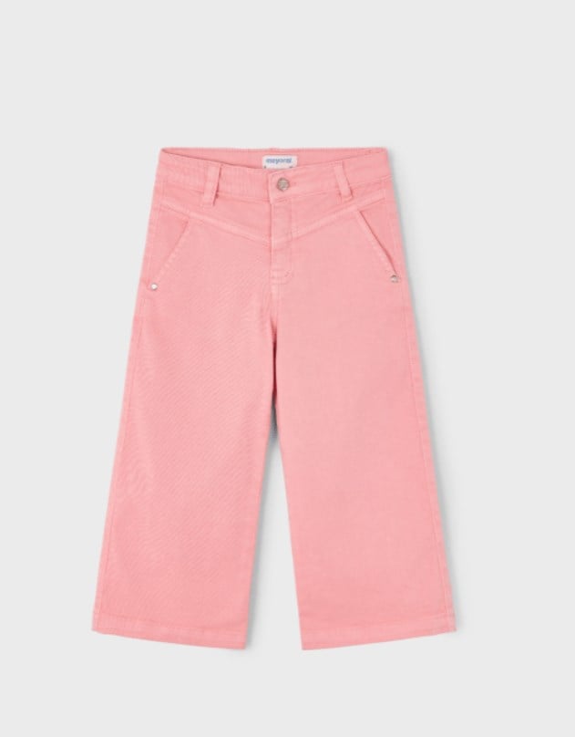 Mayoral Kız Çocuk Geniş Paça Pantolon 2-10 Yaş PEMBE