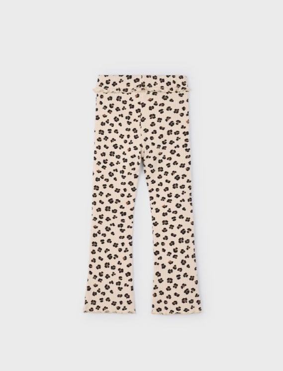 Mayoral Kız Çocuk İspanyol Paça Fitilli Detaylı Pantolon 2-10 Yaş BEJ