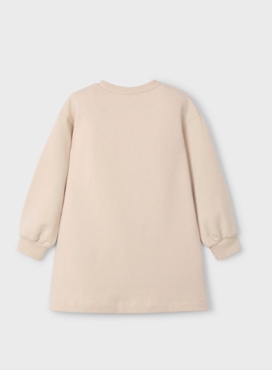 Mayoral Kız Çocuk Mini Polar Sweat Elbise 2-10 Yaş KREM