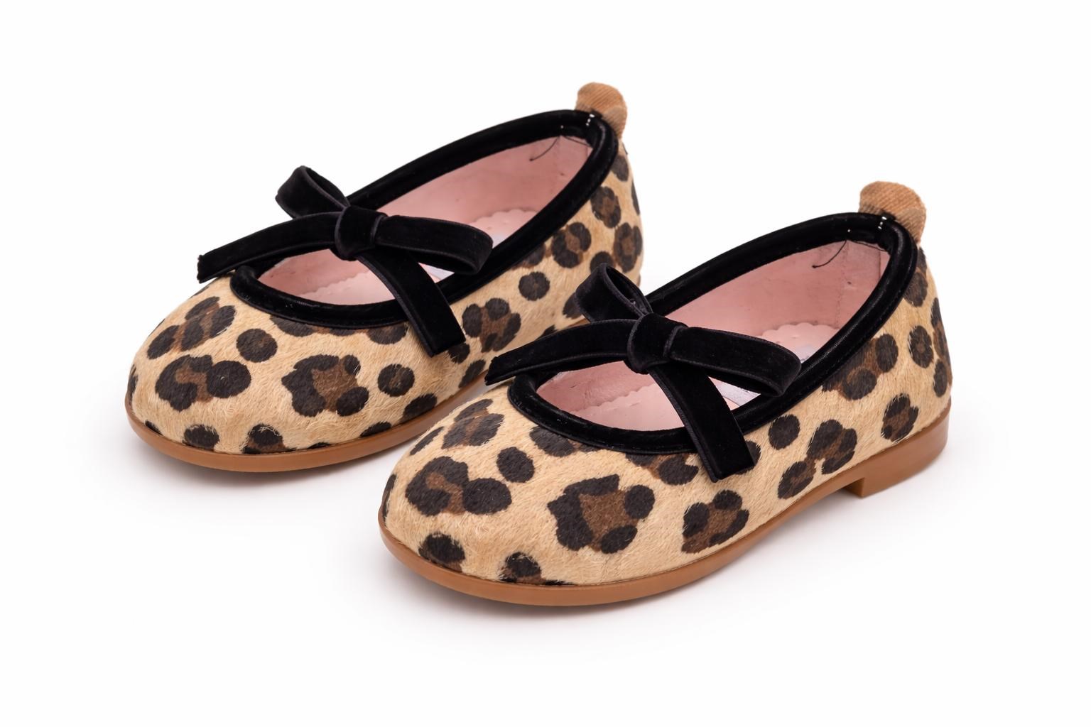 Mia&lui kız Çocuk Leopar Desen Babet 21-30 LEOPAR