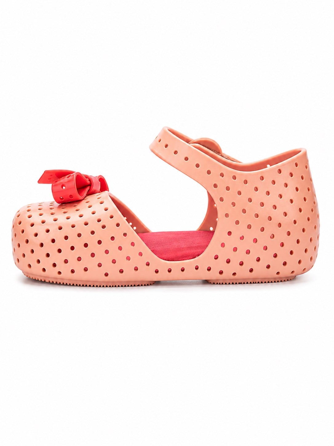 Mini Melissa Kız Çocuk File Detaylı  Furadinha Pop Babet 21-29 PUDRA