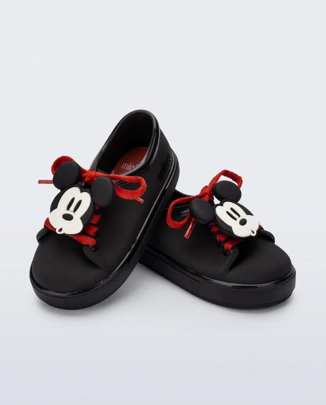 Mini Melissa Kız Çocuk Hip + Mickey and Friends BB Spor Ayakkabı 19-24 SİYAH