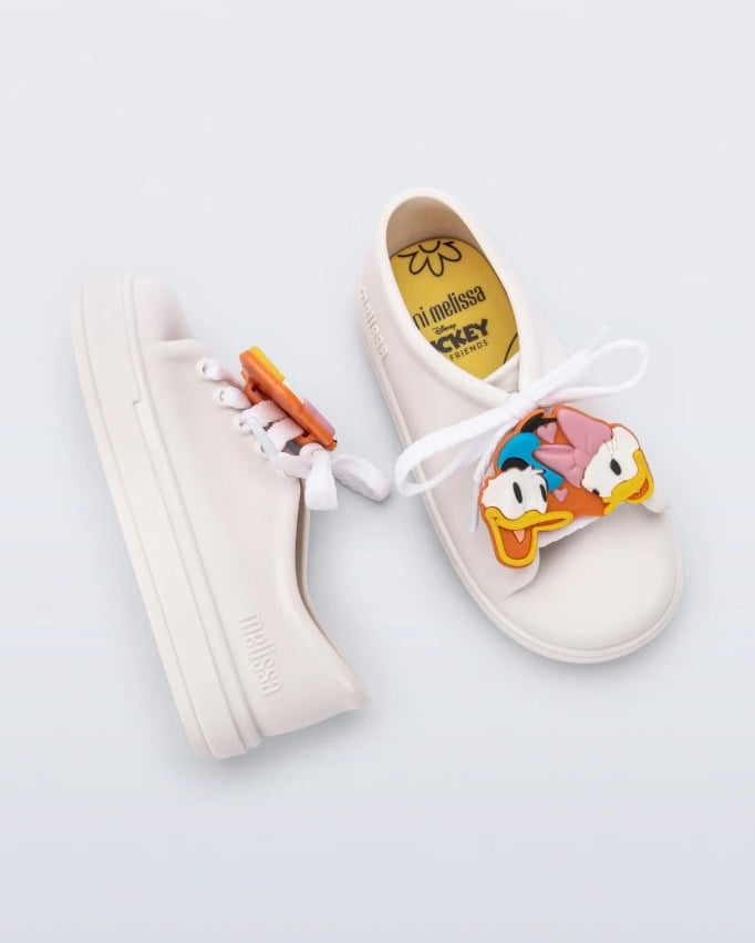 Mini Melissa Kız Çocuk Hip + Mickey and Friends BB Spor Ayakkabı 19-24 BEYAZ