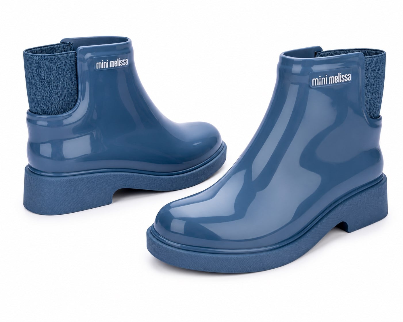 Mini Melissa Kız Çocuk Hologram Perolado Yağmur Çizmesi ve Botu 31-35 MAVİ