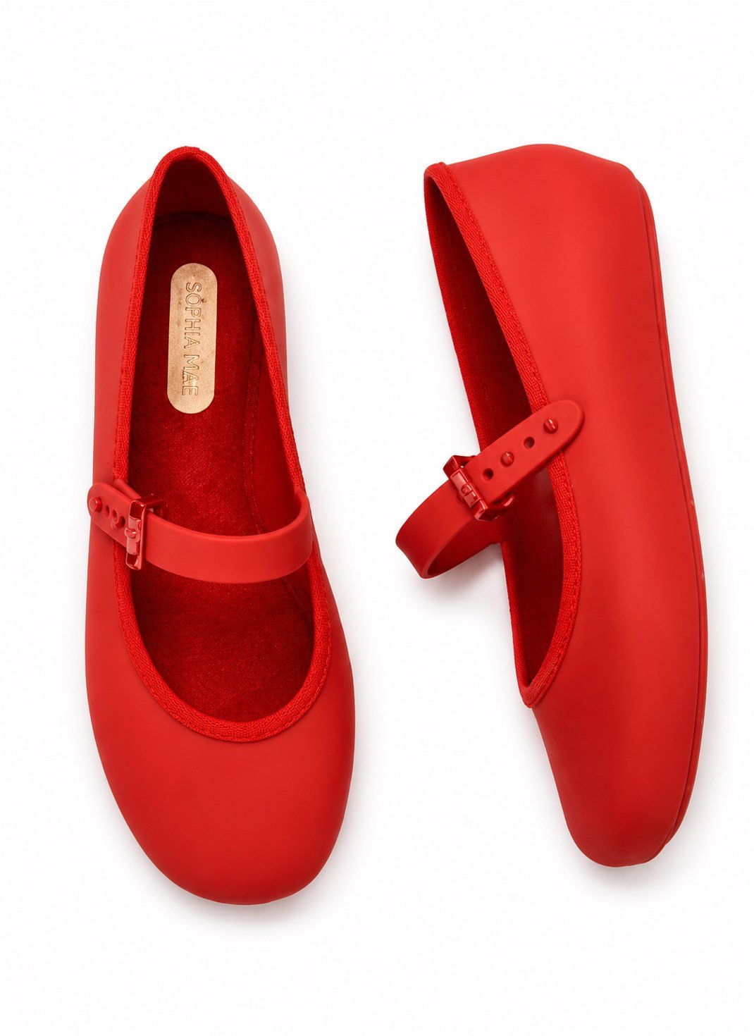 Mini Melissa Kız Çocuk Soft Ballerina Babet 31-35 KIRMIZI