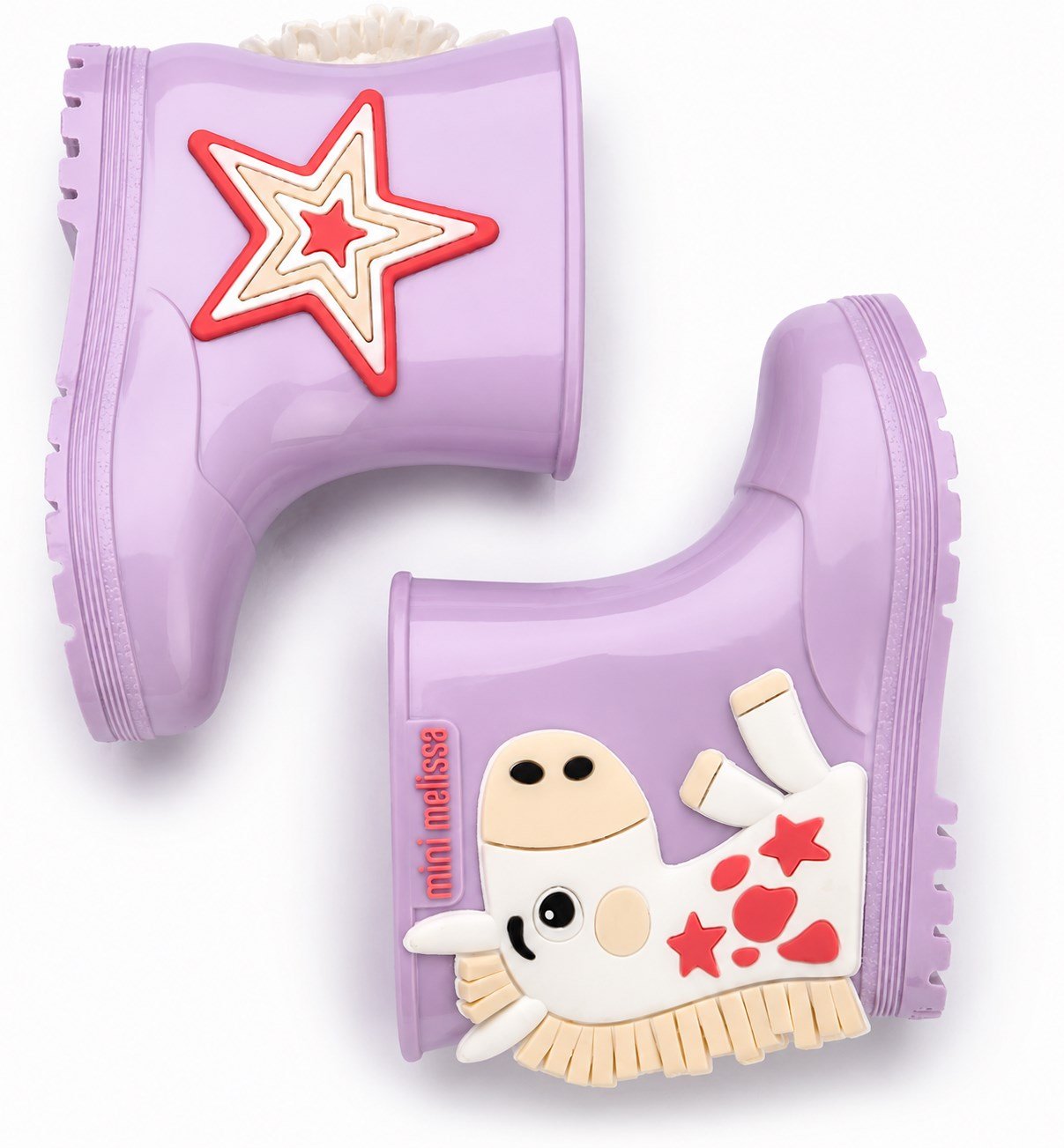 Mini Melissa Kız Çocuk  Welly Wonderland BB Yağmur Çizmesi 21-29 LİLA