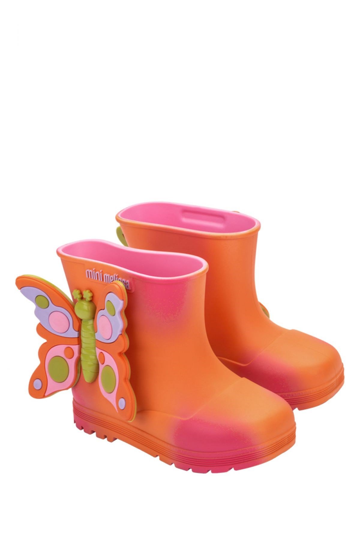 Mini Melissa Kız Çocuk  Welly Wonderland BB Yağmur Çizmesi 21-29 PEMBE