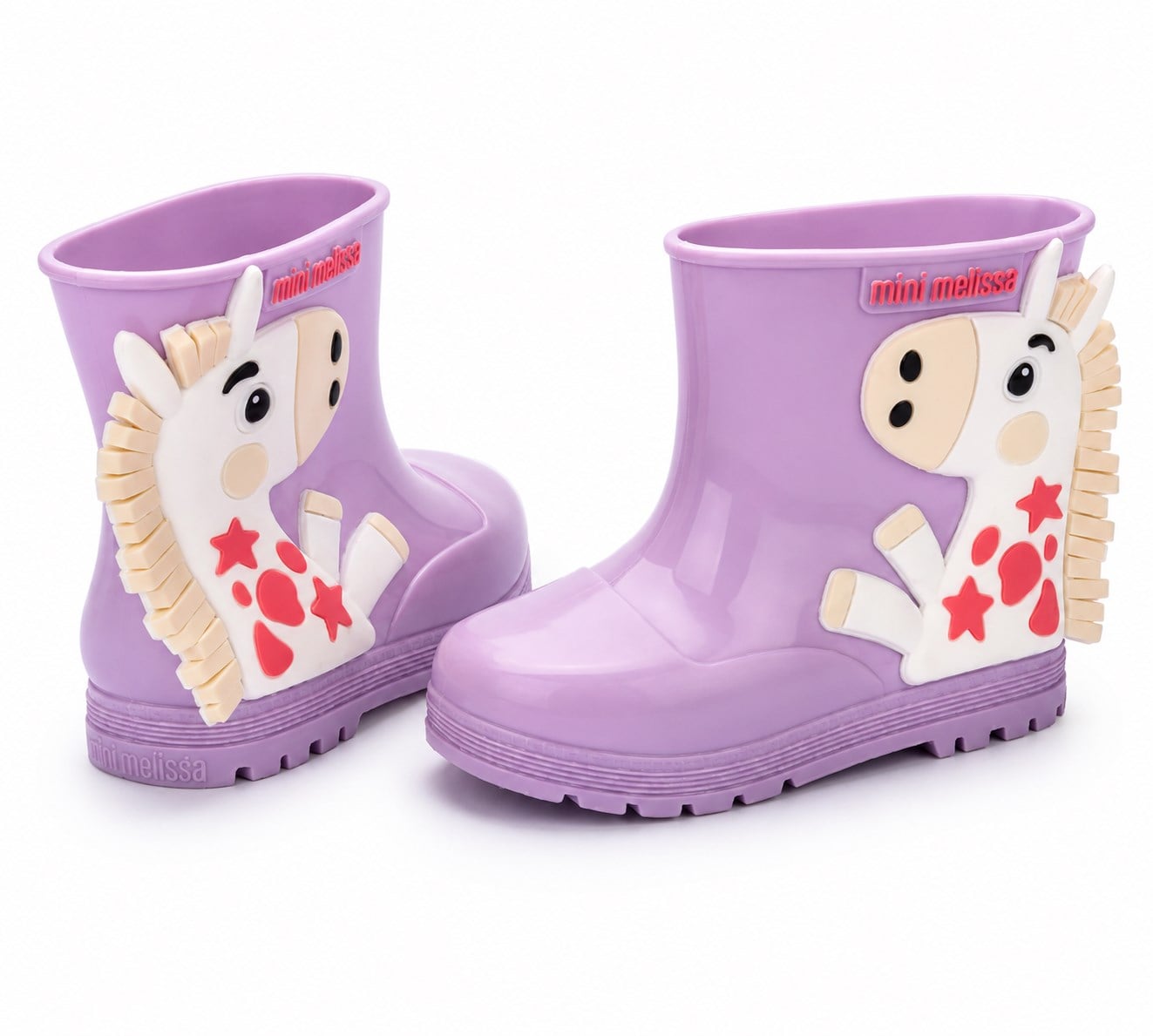 Mini Melissa Kız Çocuk  Welly Wonderland BB Yağmur Çizmesi 21-29 LİLA