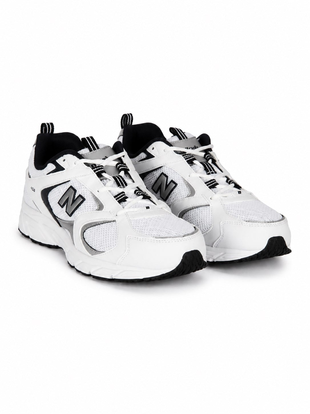 New Balance 408 Beyaz Gümüş Unisex Sneaker Ayakkabı 37-41 BEYAZ