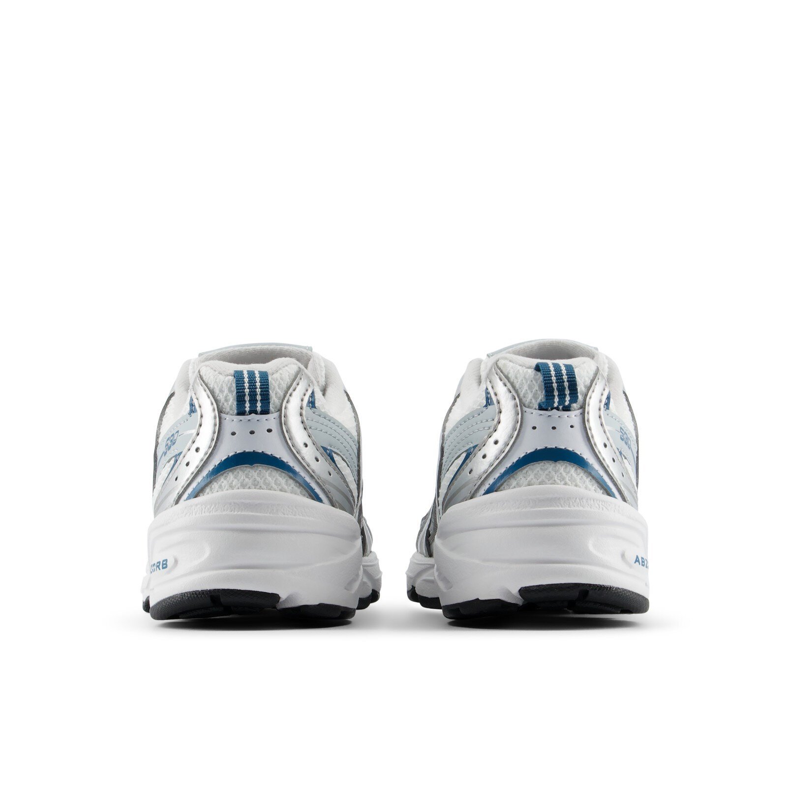 New Balance 530 Beyaz Gümüş Mavi Unisex Spor Ayakkabı GRİ
