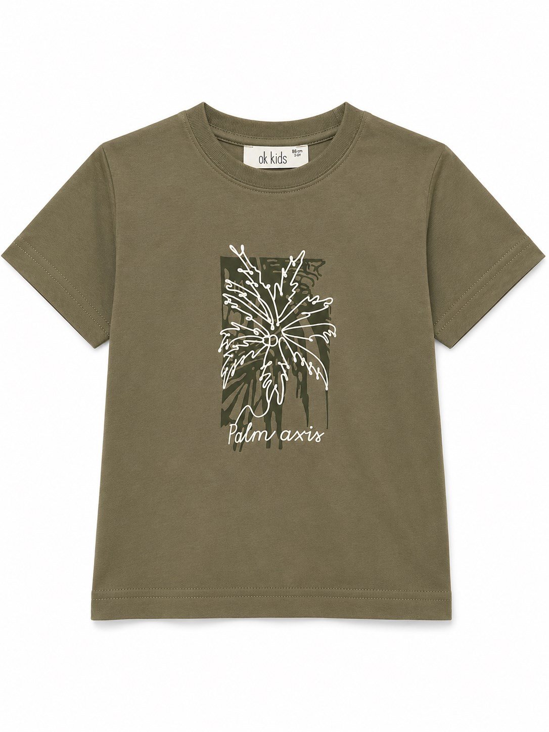 N&K 41637-SUNDANCE T-SHIRT 1/4 HAKİ