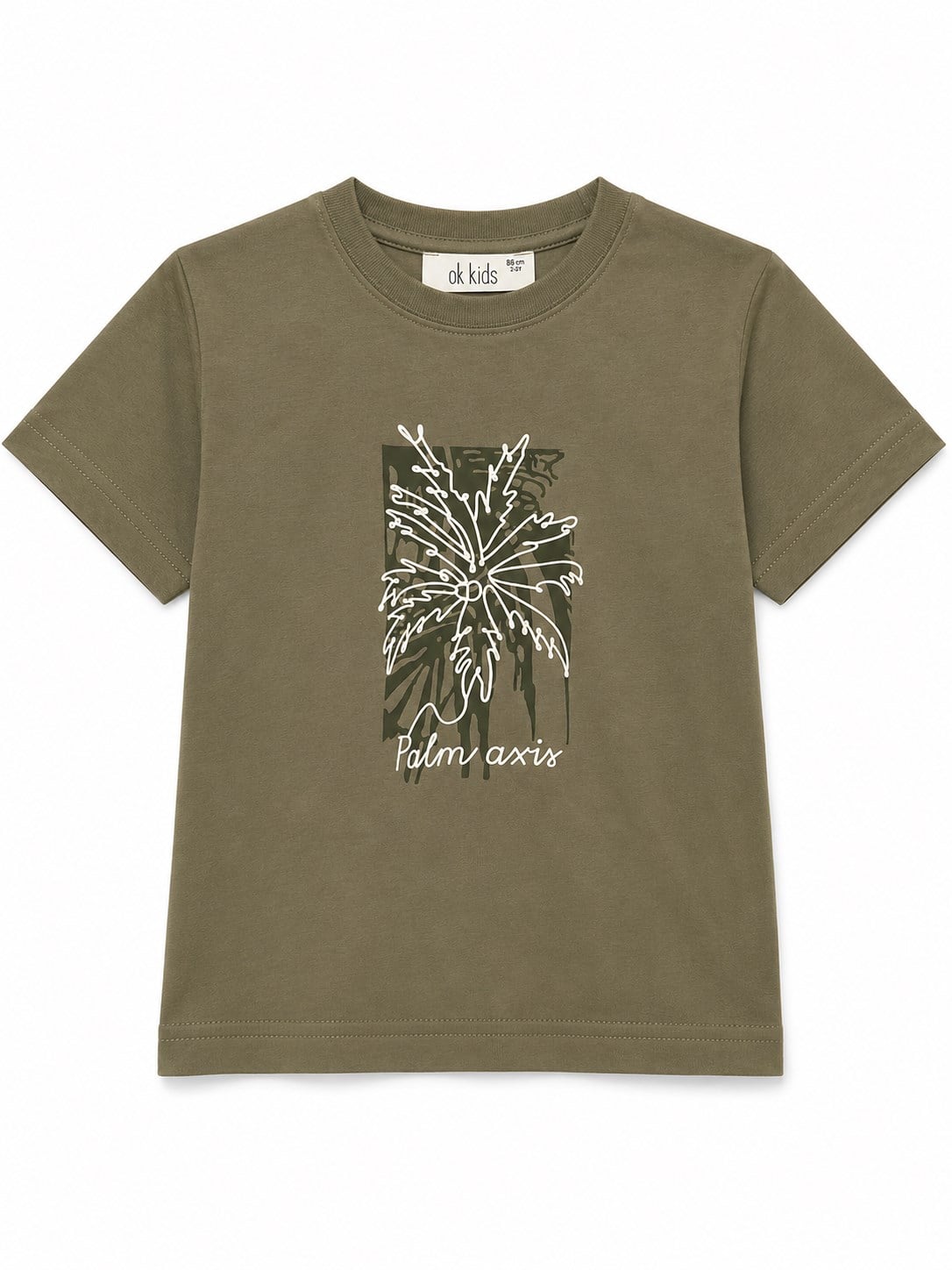N&K 41637-SUNDANCE T-SHIRT 1/4 HAKİ