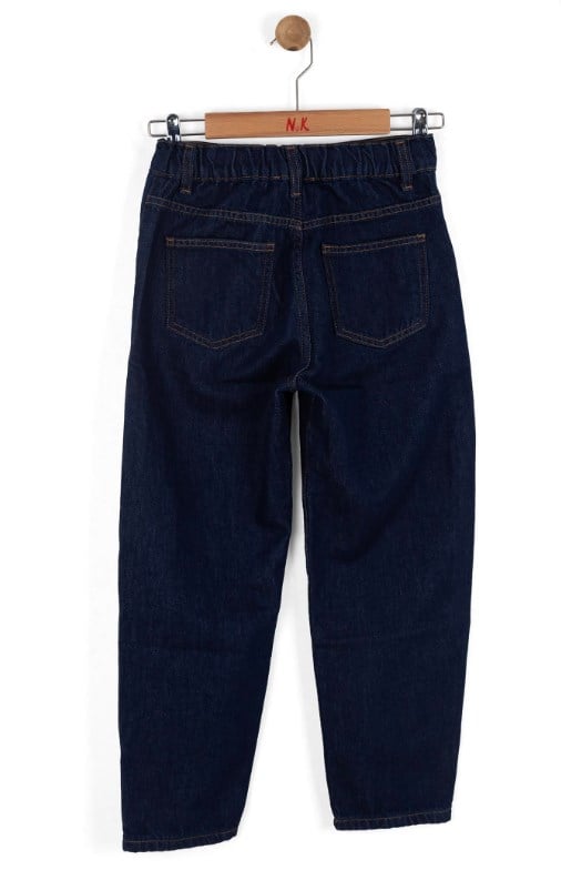 Nk Erkek Çocuk Denim Kot Pantolon 8/14 Yaş MAVİ