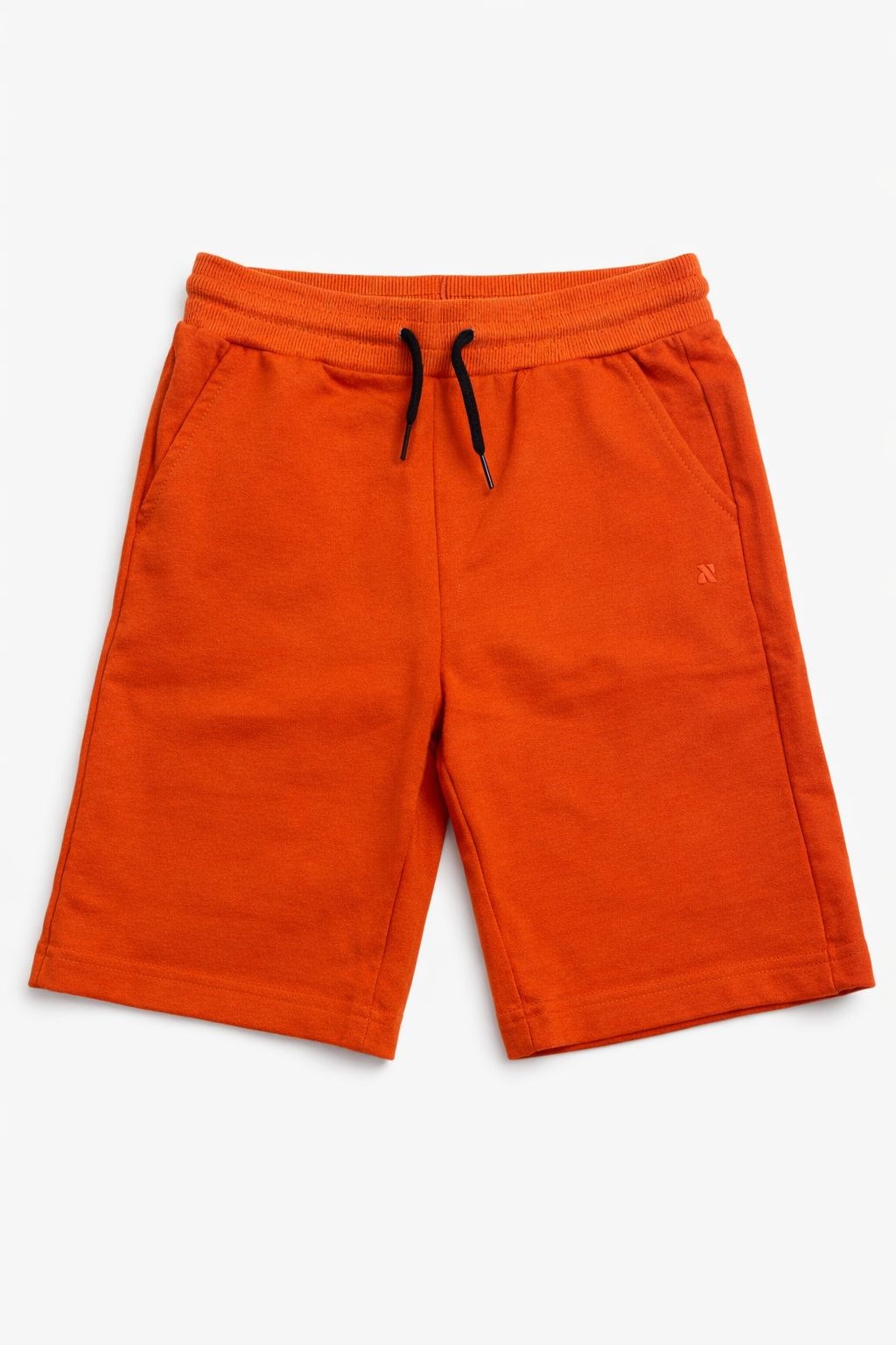 Nukutavake Erkek Çocuk  Basic Cepli Şort 2-10 Yaş ORANJ