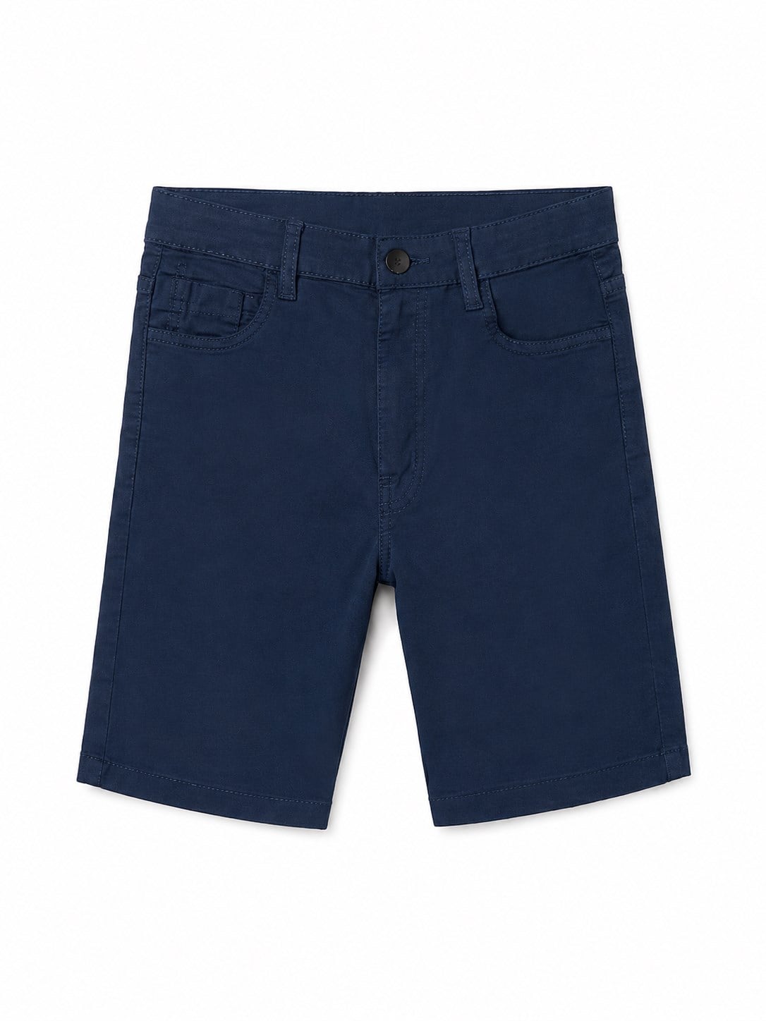 Nukutuvake Erkek Çocuk Slim Basic Şort 8-18 Yaş MAVİ
