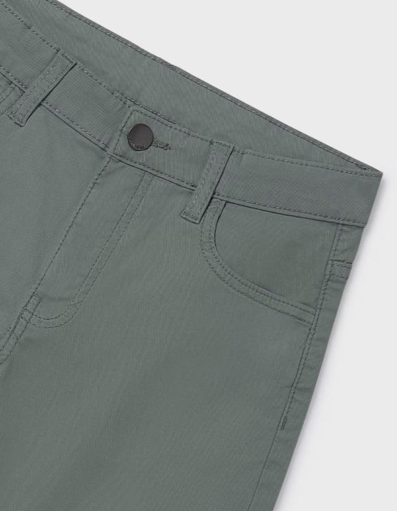 Nukutuvake Erkek Çocuk Slim Basic Şort 8-18 Yaş GRİ