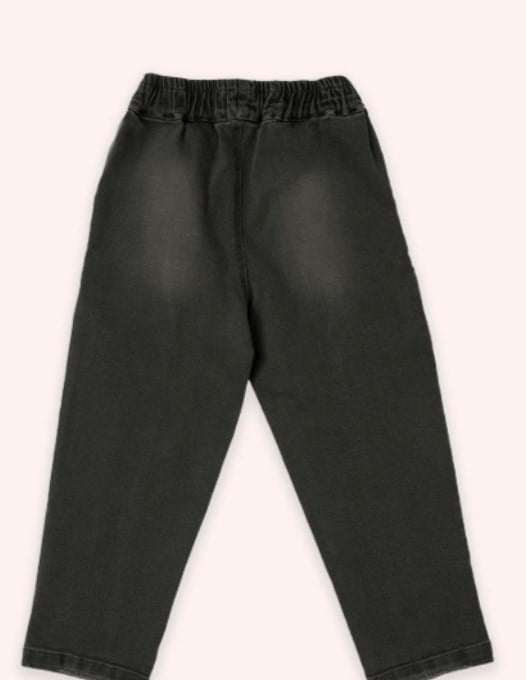 Panço Erkek Çocuk Beli Lastikli  Cepli Denim Pantolon 3-14 Yaş HAKİ