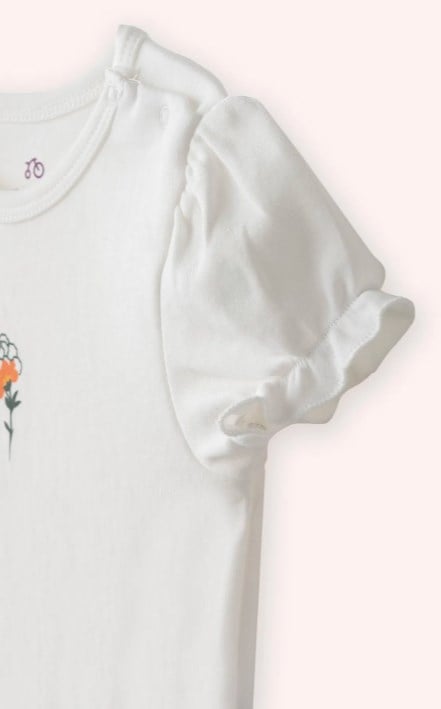PANÇO KIZ BEBEK NOSTALGIC DREAM 2Lİ BODY GKPN0136 EKRU