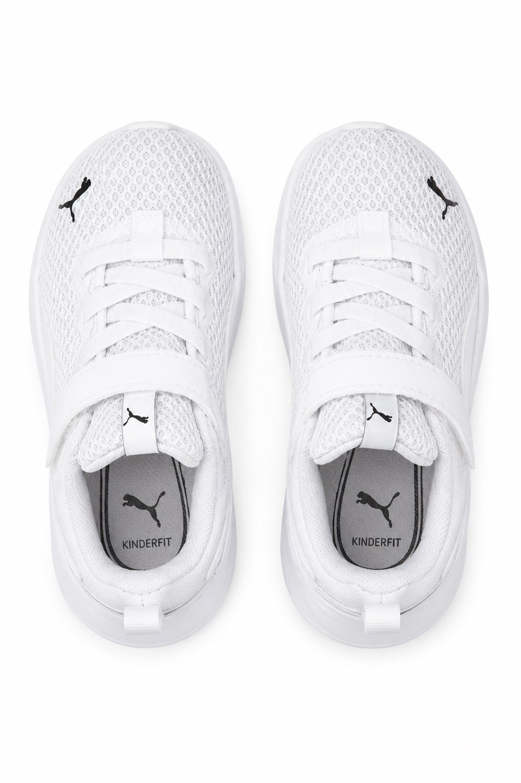 Puma Anzarun Lite Cırt Cırtlı Çocuk Spor Ayakkabı Sneaker BEYAZ