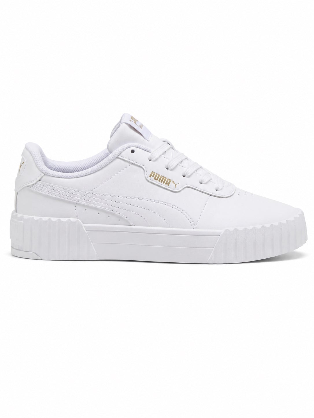 Puma Carina Street Platform Taban Kız Çocuk Ayakkabı BEYAZ