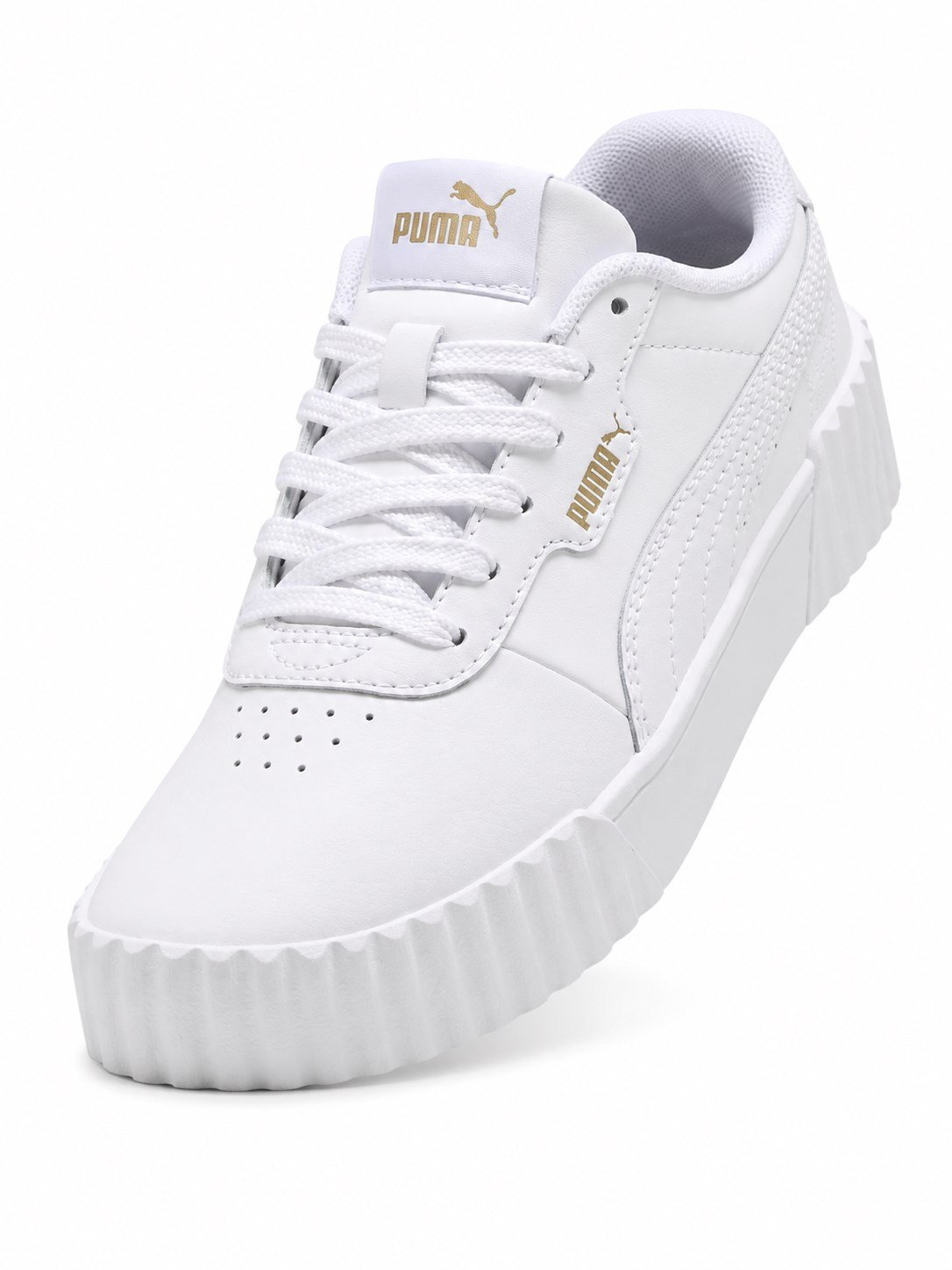 Puma Carina Street Platform Taban Kız Çocuk Ayakkabı BEYAZ