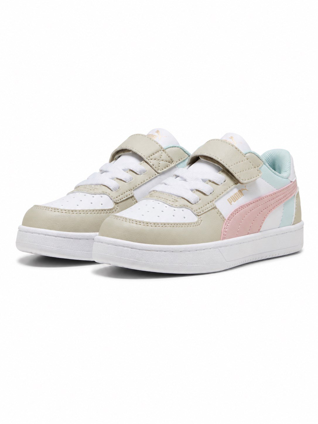 Puma Caven 2.0 Block AC+ PS Kız Çocuk Spor Ayakkabı Sneaker BEYAZ