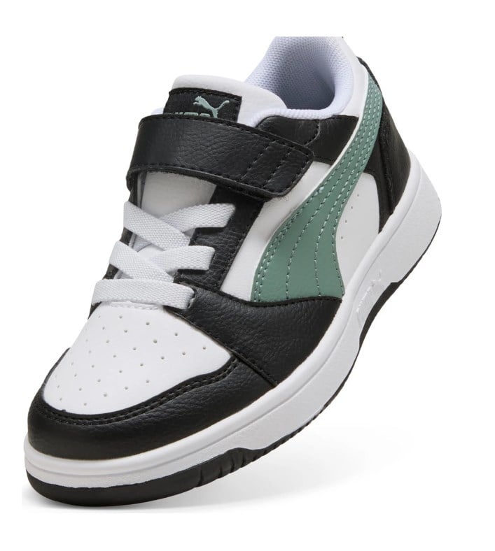 PUMA ÇOCUK 39741936 REBOUND AYAKKABI BEYAZ - SİYAH - MİNT
