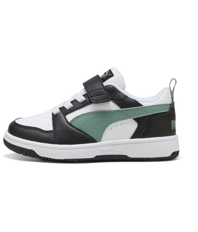 PUMA ÇOCUK 39741936 REBOUND AYAKKABI BEYAZ - SİYAH - MİNT