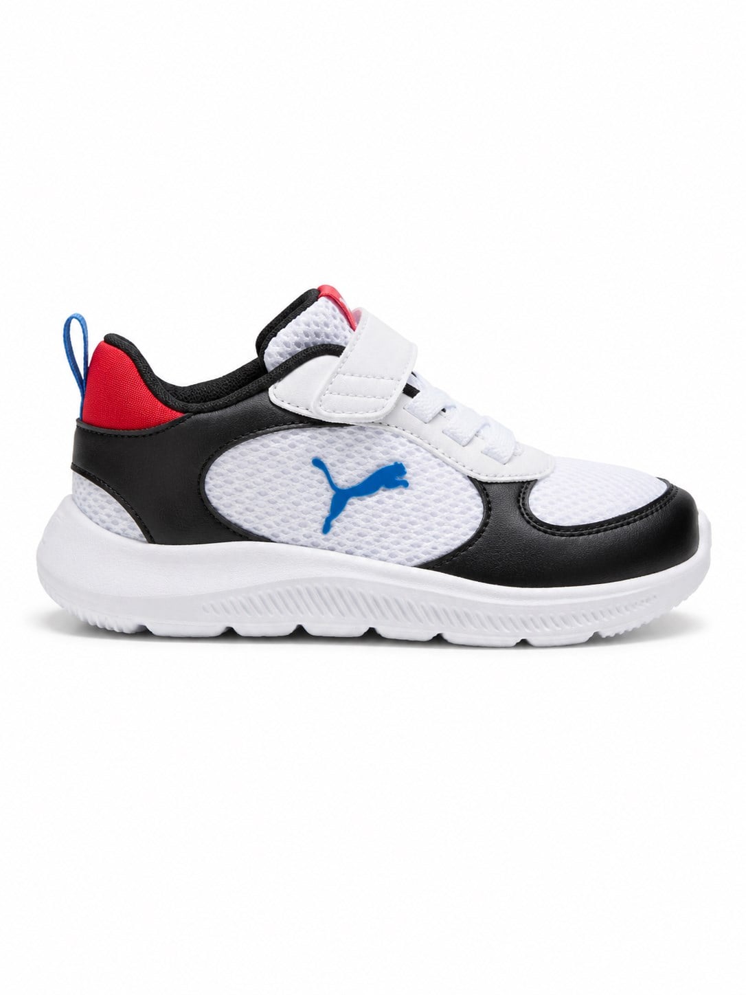 Puma Çocuk Ayakkabısı Fun Racer 2 AC+ Hafif Cırt Cırtlı Sneaker SİYAH - BEYAZ