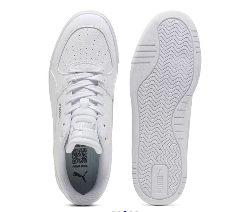 Puma Erkek Çocuk Caven III Tdp Sneaker Ayakkabı 40 BEYAZ