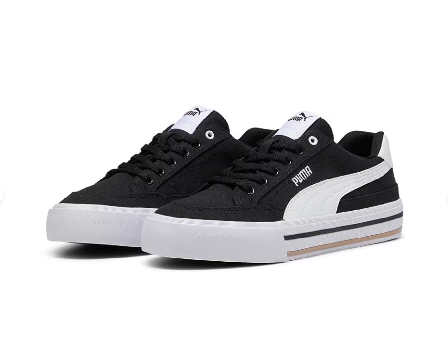 Puma Erkek Çocuk  Court Classic Vulc FS Günlük Spor Ayakkabı 40-45 SİYAH