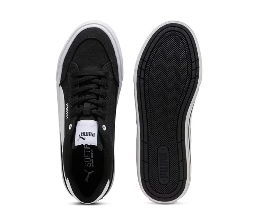 Puma Erkek Çocuk  Court Classic Vulc FS Günlük Spor Ayakkabı 40-45 SİYAH