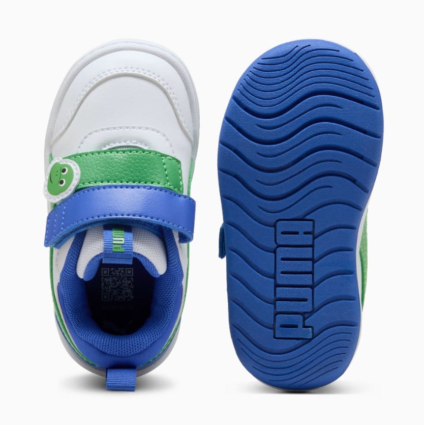 Puma Erkek Çocuk Multiflex 2 Dino V Spor Ayakkabı 22-27 BEYAZ - MAVİ