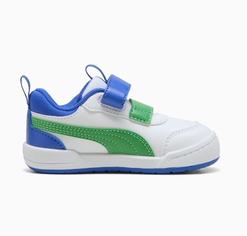 Puma Erkek Çocuk Multiflex 2 Dino V Spor Ayakkabı 22-27 BEYAZ - MAVİ