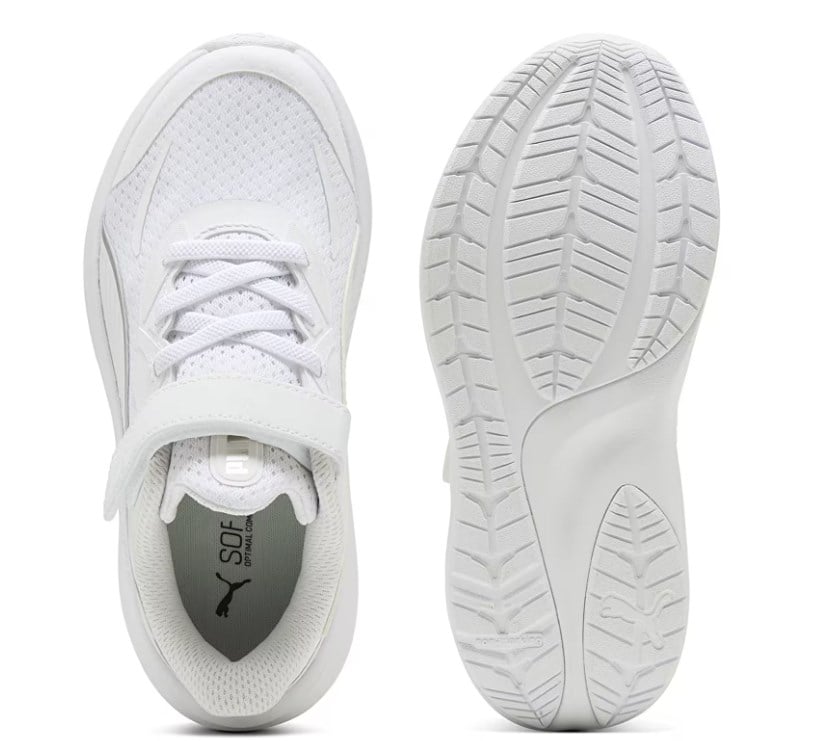 Puma Erkek Çocuk Skyrocket 2 Ac+ Ps Beyaz Sneaker Ayakkabı 28-35 BEYAZ