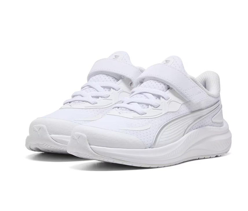 Puma Erkek Çocuk Skyrocket 2 Ac+ Ps Beyaz Sneaker Ayakkabı 28-35 BEYAZ