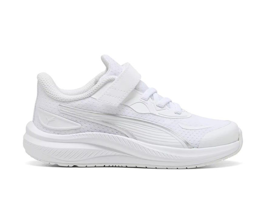 Puma Erkek Çocuk Skyrocket 2 Ac+ Ps Beyaz Sneaker Ayakkabı 28-35 BEYAZ