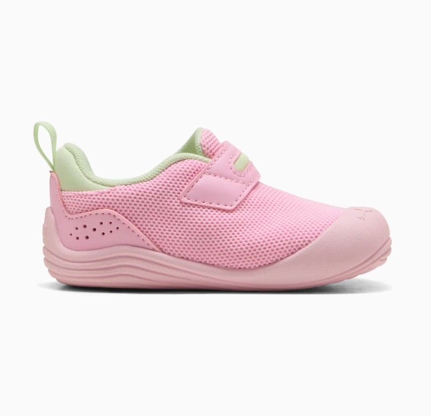 Puma Kız Çocuk  Kitten Cırt Cırtlı Spor Ayakkabı 22-27 PEMBE