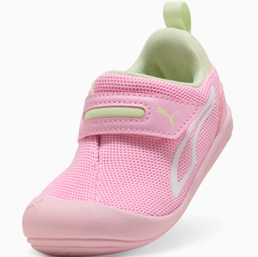 Puma Kız Çocuk  Kitten Cırt Cırtlı Spor Ayakkabı 22-27 PEMBE