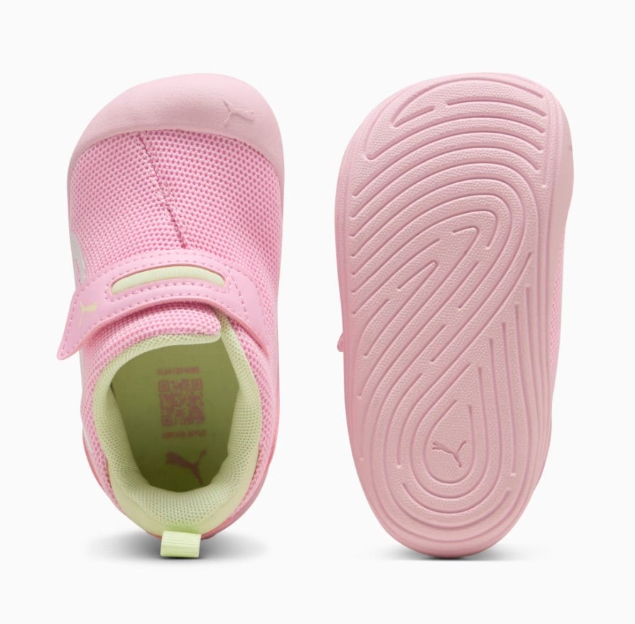 Puma Kız Çocuk  Kitten Cırt Cırtlı Spor Ayakkabı 22-27 PEMBE