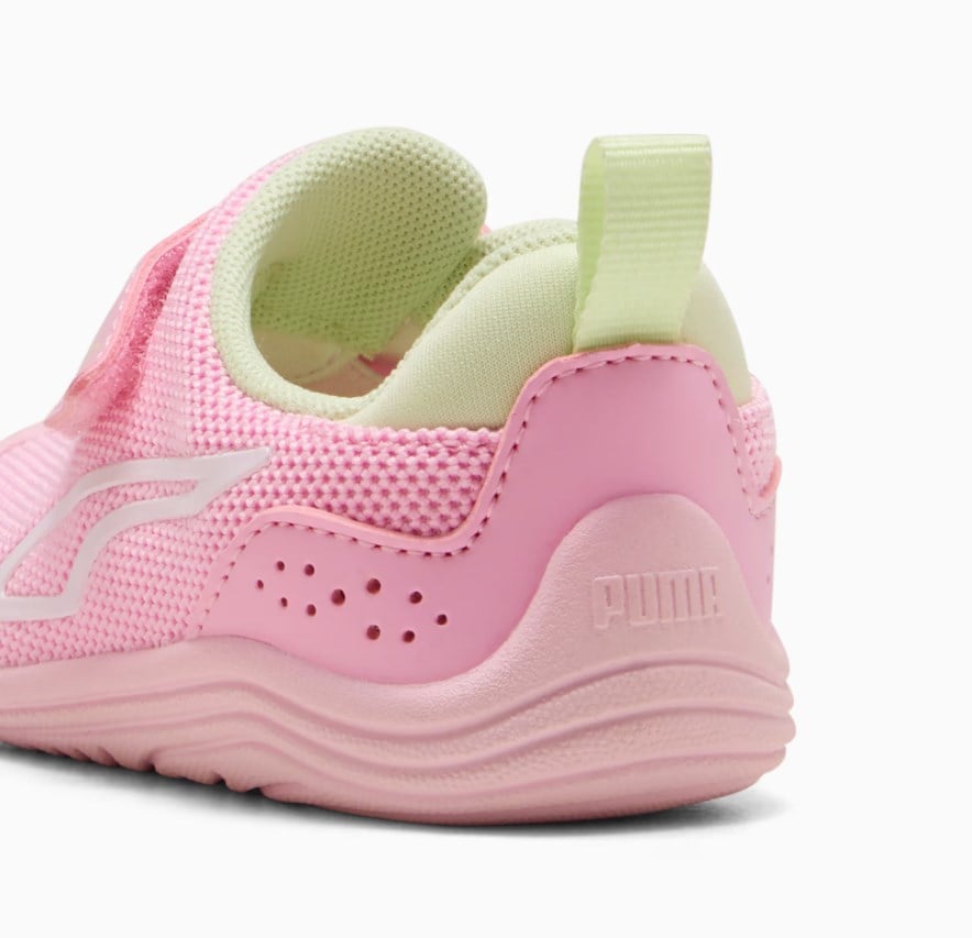 Puma Kız Çocuk  Kitten Cırt Cırtlı Spor Ayakkabı 22-27 PEMBE