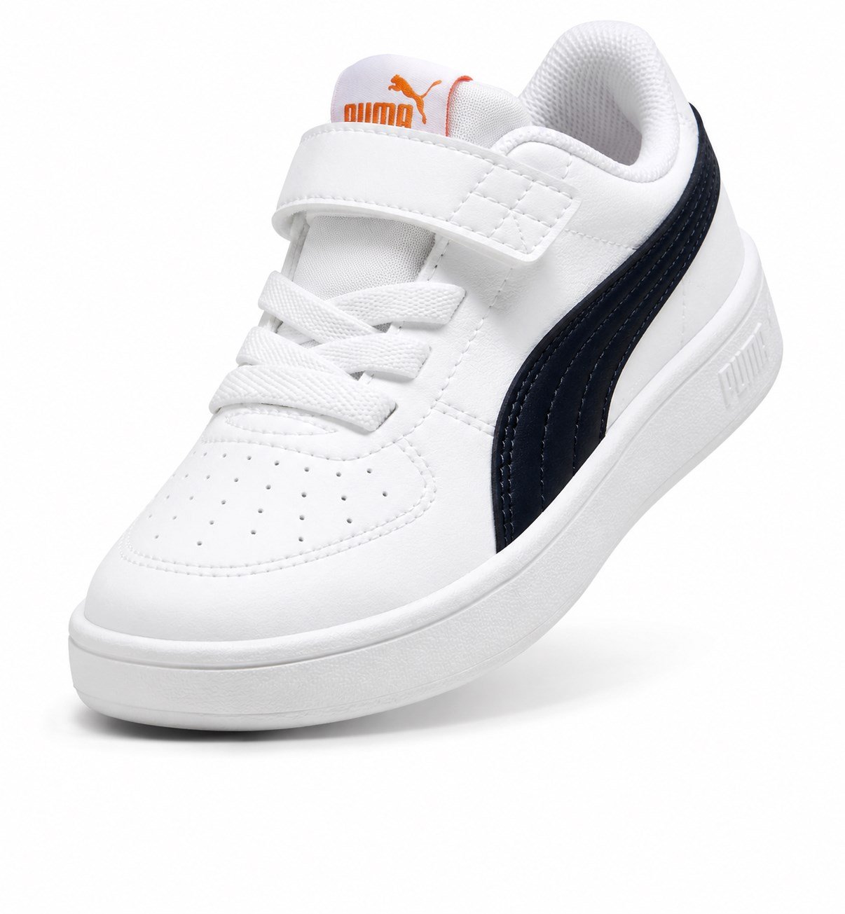 Puma Rickie AC+ PS Cırtlı Çocuk Spor Ayakkabı Sneaker LACİVERT - BEYAZ