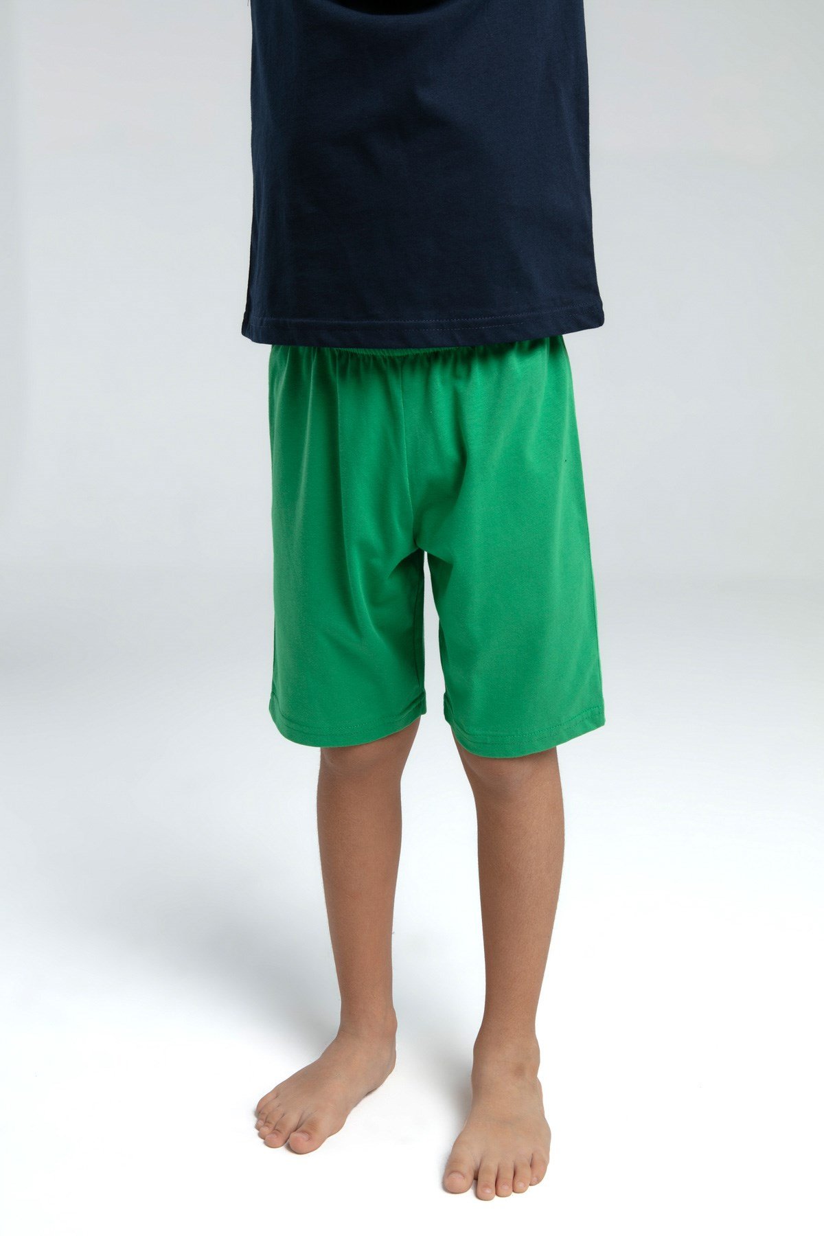 Rolypoly Erkek Çocuk Hello Summer Baskı Şortlu Takım 2-8 Yaş LACİVERT