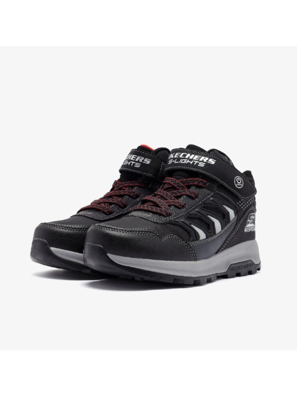 Skechers Erkek Çocuk Işıklı Bot KOYU GRİ