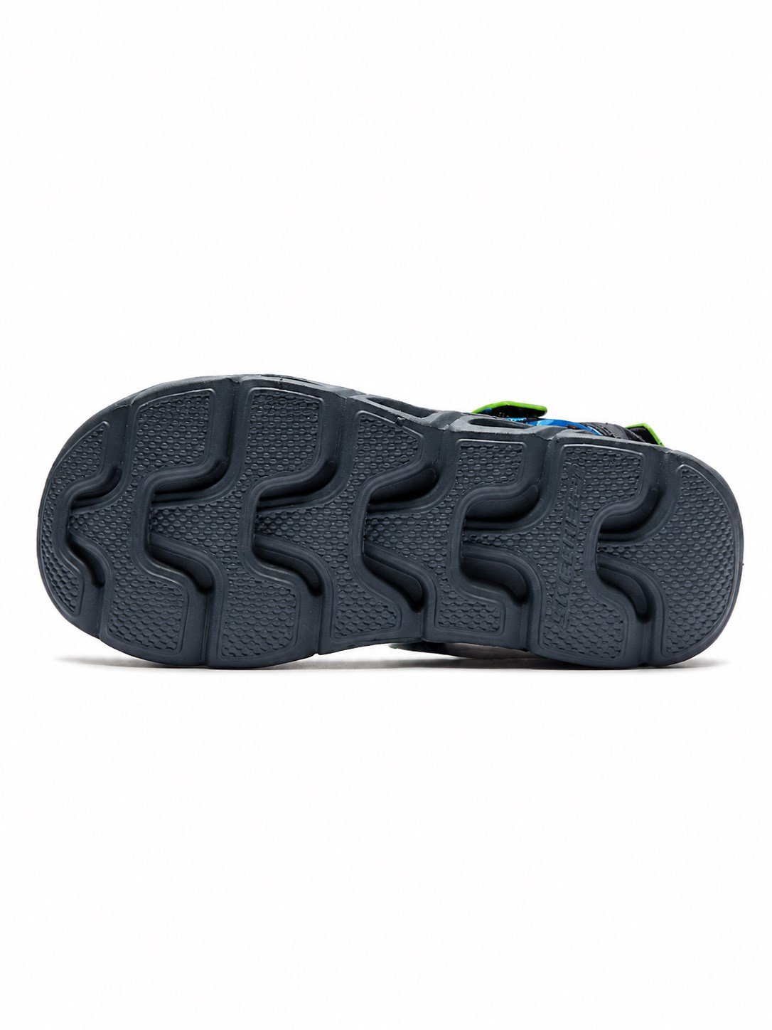 Skechers Erkek Çocuk Işıklı Sandalet MAVİ - YEŞİL
